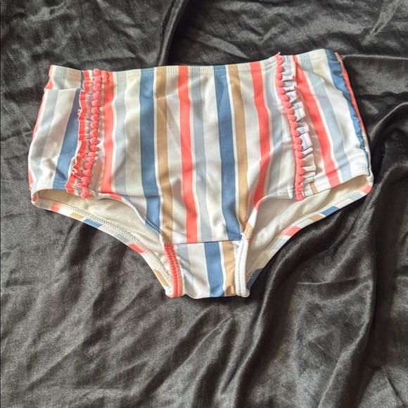 Striped Two-Piece Swimsuit - Picture 2 of 5